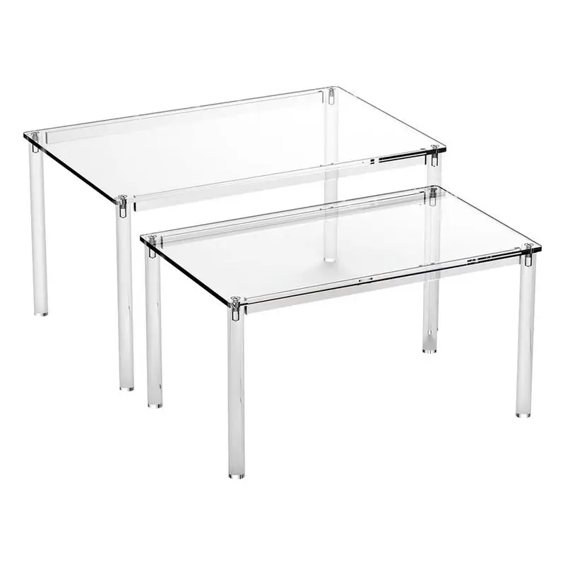 

Kitchen Cabinet Organizer Acrylic Organizers Kitchen Space-Saving Storage Rack for Counter Desk Bathroom Coffee Station Craft