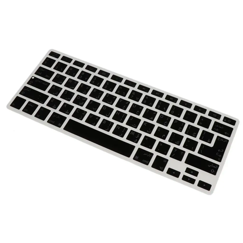 Silicone Keyboard Skin Cover Laptop Anti Dust Keyboard Protector Case for Macbook Air 13 Inch Spanish Layout