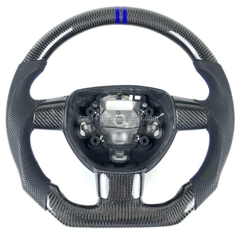 

2007 2006, 2008, 2009, 2010, 2011 для Ford Focus MK2, рулевое колесо из углеродного волокна, индивидуальная кожа