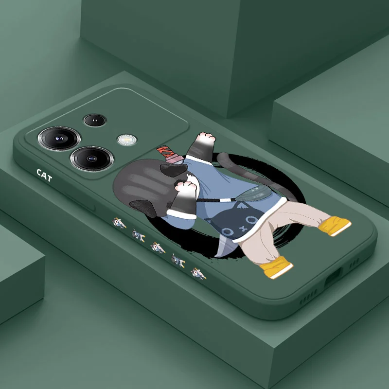 Xiaomi用カンフーシリコンケース,poco x6 f6 m6 m5 m5s f5 x5 f4 x4 m4 f3 m3 x3 pro 4g 5g gt