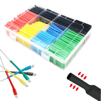 127pcs 164pcs 328pcs 530Pcs 2:1 Heat Shrink Tube Kit Shrinking Assorted Polyolefin Insulation Sleeving Wire Cable Diy Insulation