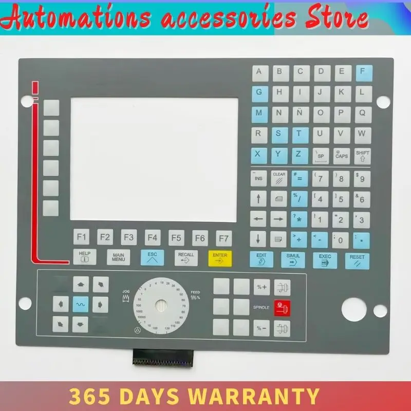 CNC 8035-T-COL-2 8035-T-COL-R-2 8035-M-COL-2 CNC 8035-M-COL-R-2 8035-M-COL-R-CAN-2 8035M 8035T Interruptor de teclado de membrana