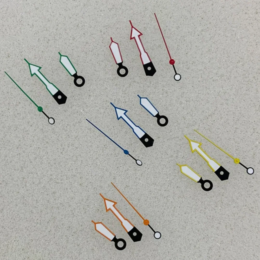 

New NH35 Colored Pointers Green Luminous NH35 Watch Hands Needles Fit for NH35 NH36 4R36 7S26 Movement