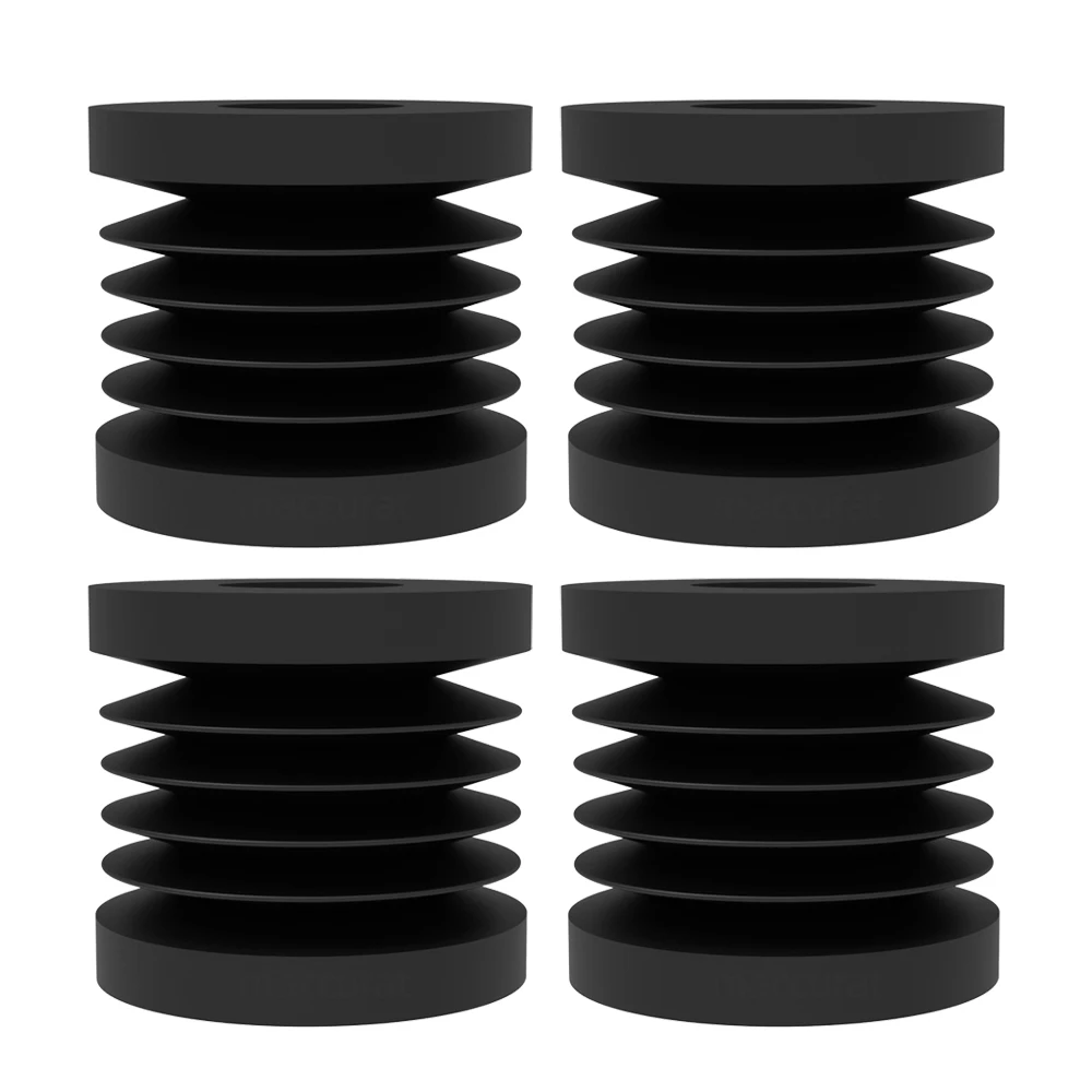 4pcs Bambu Lab Anti Vibration Feet Universal Rubber Foot Anti-slip Rubber Shock Pad For Bambu Lab X1 P1P 3D Printer Parts