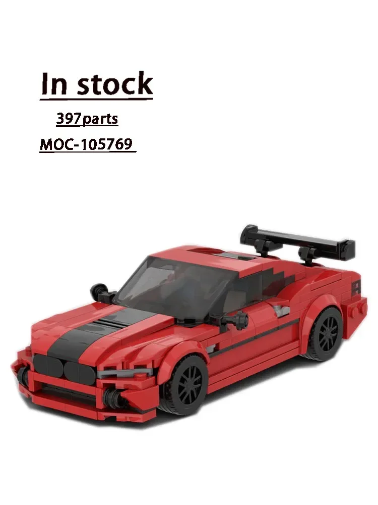 MOC-105769 Champion Car Supercar Assembly Splicing Building Block Model 397 Building Block Parts MOC Creative Building Block Toy