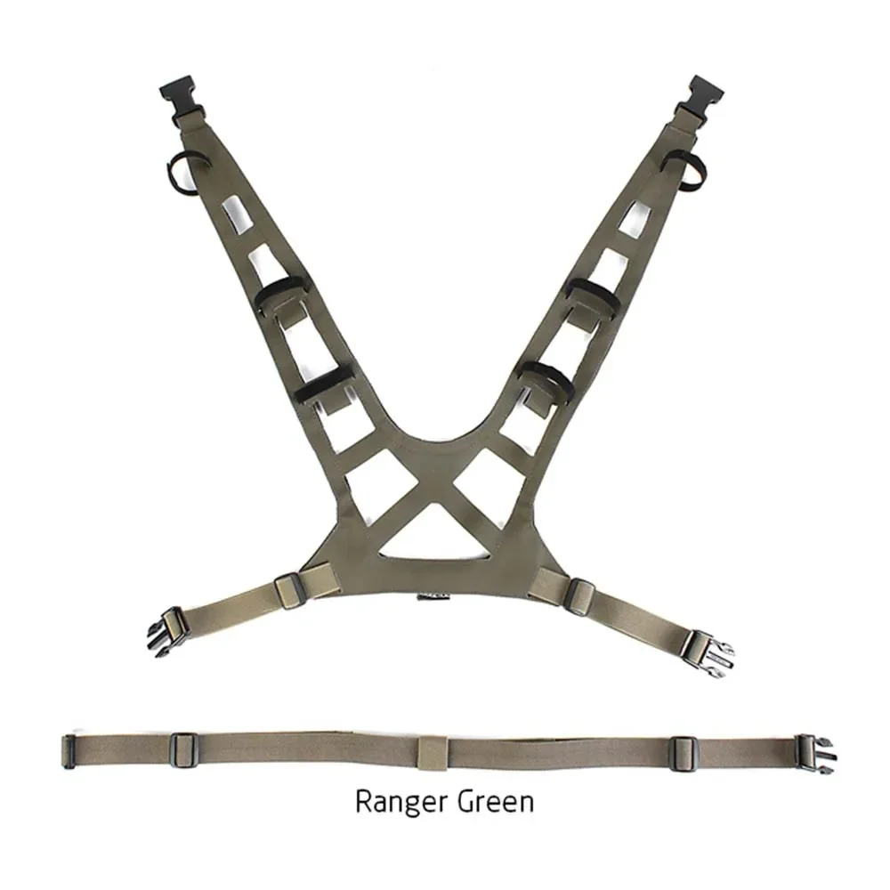 Outdoor Tactical MK3 D3CRM Tactical Chest Harness Strap Laser Cutting Chest Rig Vest Equipment - view 6
