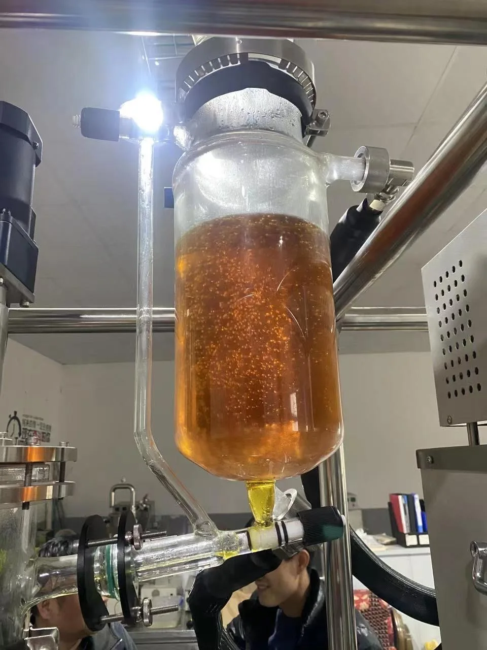 Machine d'extraction Système de distillation moléculaire à court trajetDistillation