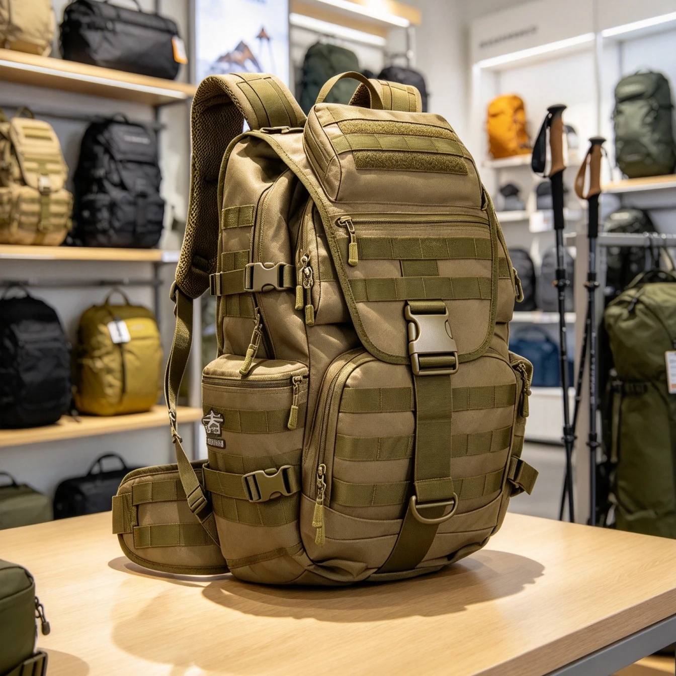 Backpack Men Large Capacity Outdoor Backpack Hiking Travel Backpack Mountaineering Sports Bag Travel Men Outdoor Bag