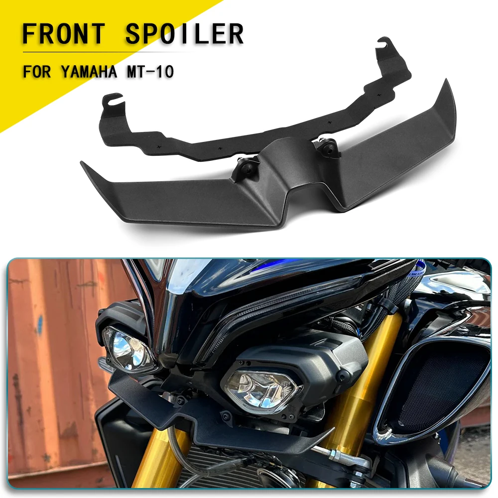 Aerodynamic Frontal Wing Kit For YAMAHA MT-10 MT10 MT 10 SP 2022- Motorcycle Accessories Sport Downforce Deflector Front Spoiler