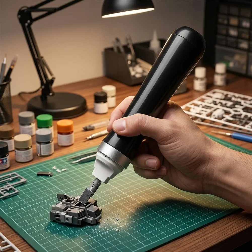 Cordless Reciprocating Sander for Hobbyists 145x30mm Black Precision Grinding Polishing Tool for Fine For Model Details