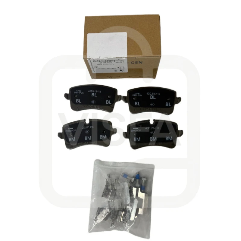 

NEW OEM 4G0698451A brake pads set 4G0698451D for Audi A6L C7 A5 A7 Porsche Macan models D1547 rear brake pads