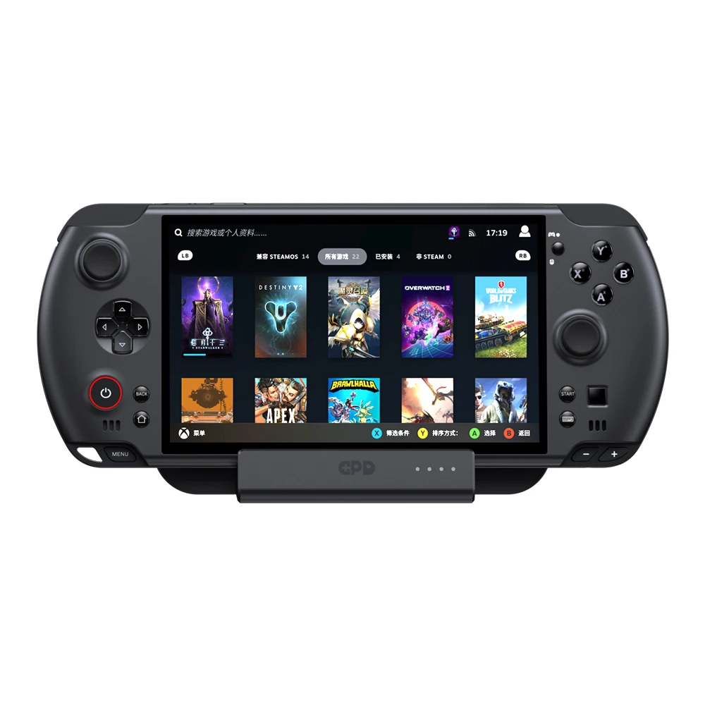 

GPD Win5 7 дюймов, 120 Гц, 1080P, LTPS-экран, портативная игровая консоль AMD395 M.2 2280 SSD, Windows11, RGB, эргономичный портативный игровой плеер