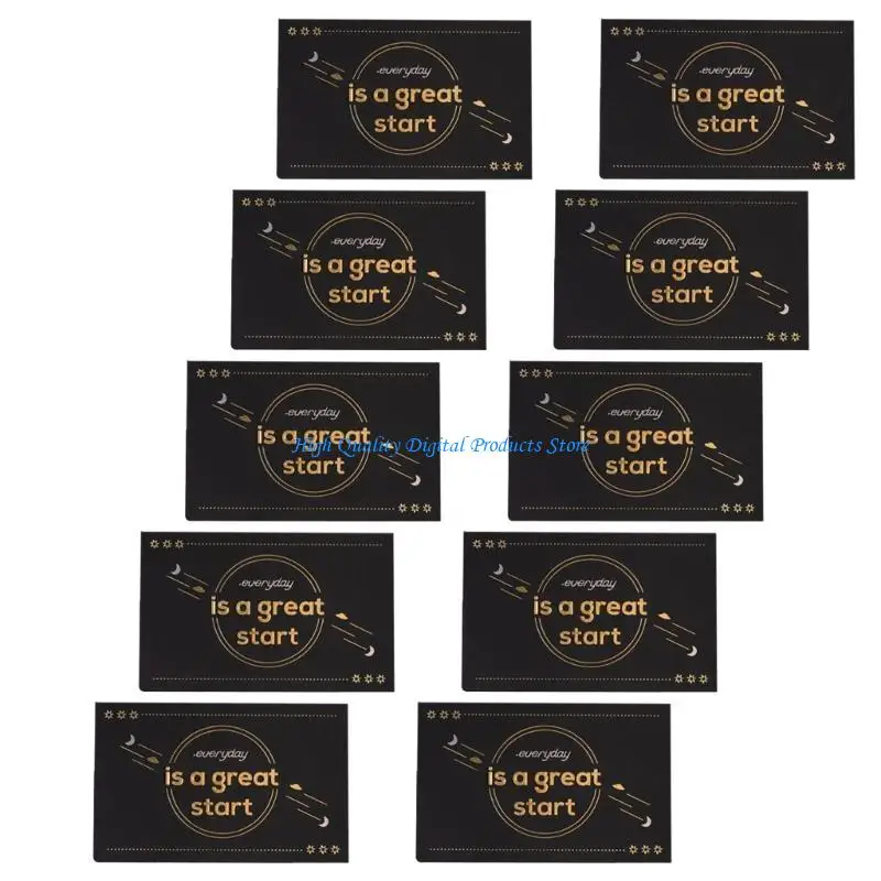 بطاقات شكر فارغة من U2JE مع مغلفات وملصقات لحفلات الزفاف التجارية #4