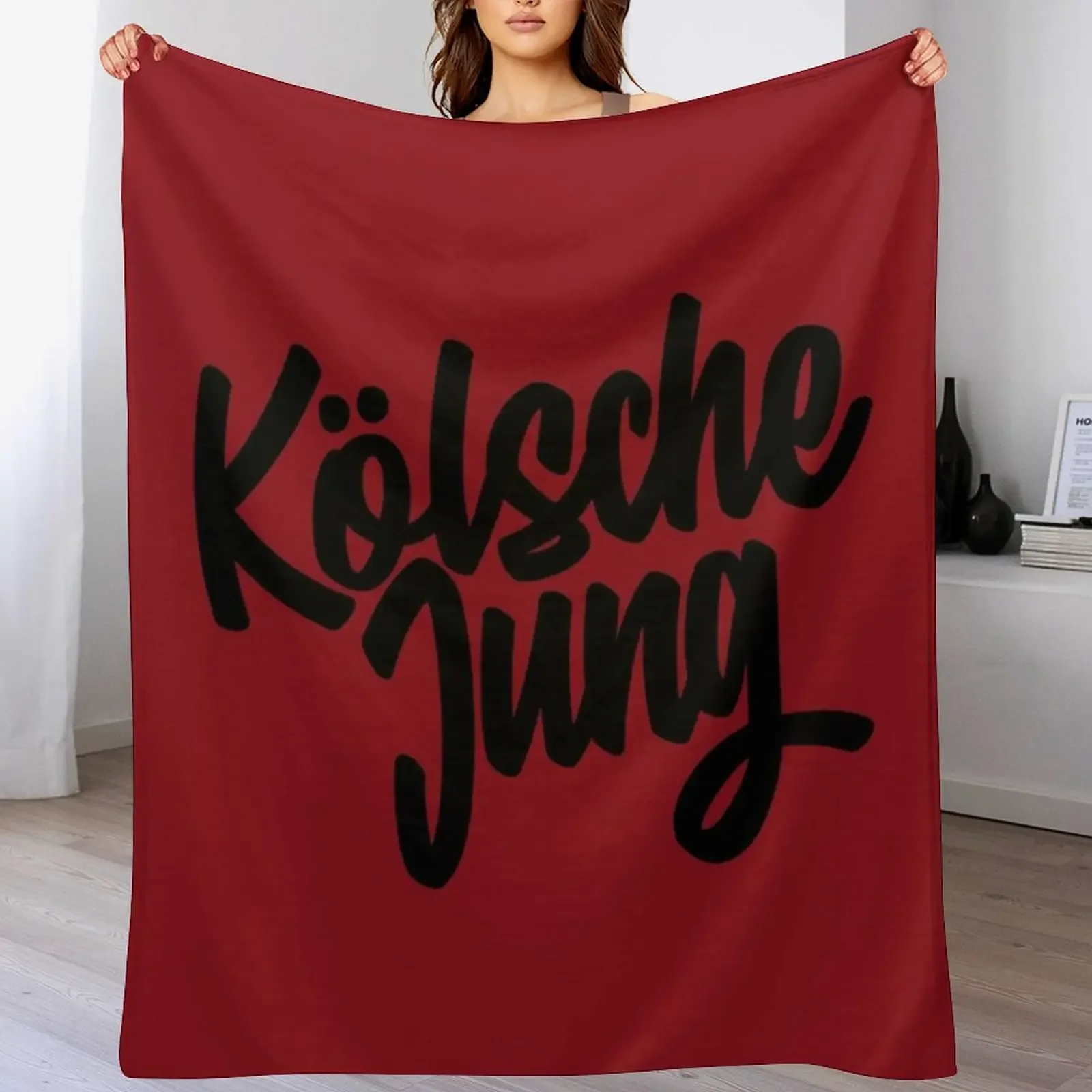 

Klsche Jung 2021 Born to be Throw Blanket Cozy Home Blanket Gift for Christmas Holiday