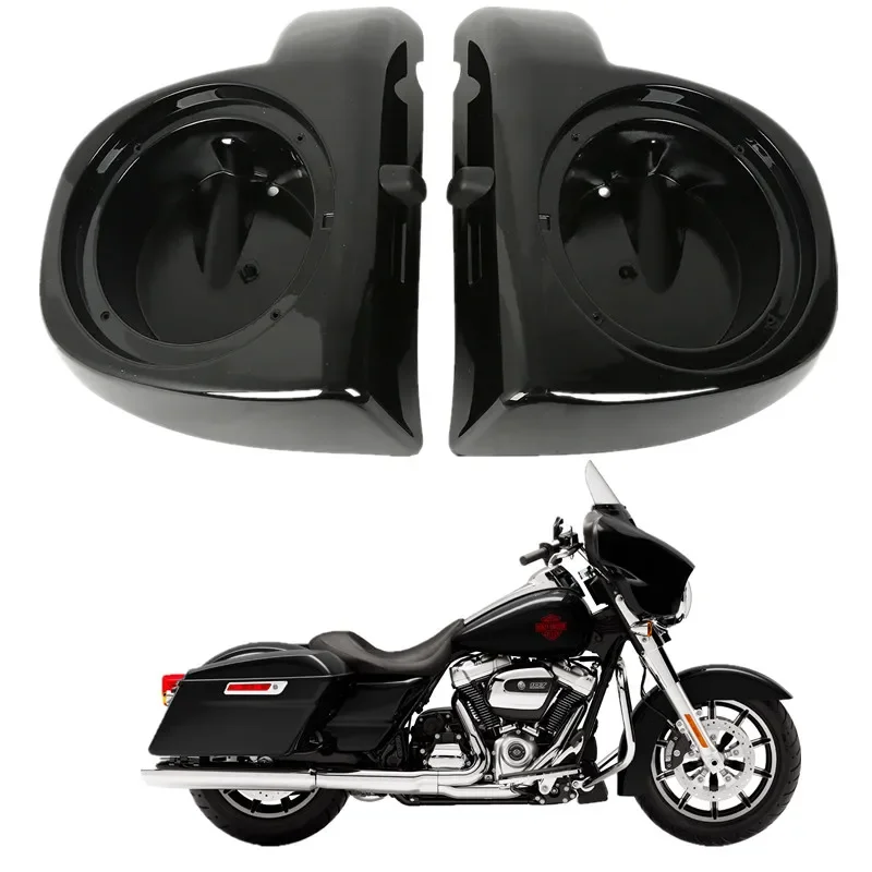 

For Harley Road King Glide Electra Glide 2014-2020 FLHTCU FLTRX Motorbike 6.5" Speaker Pod Boxes Lower Vented Fairing