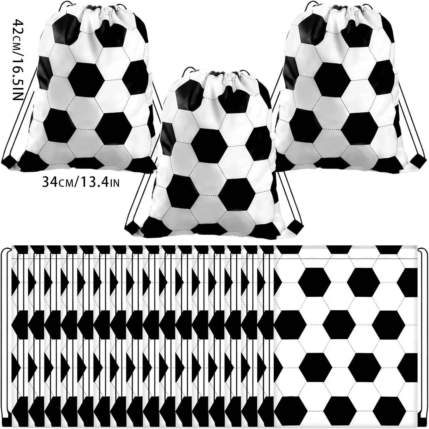 

Sports and fitness football storage bag polyester double-shoulder drawstring bag backpack