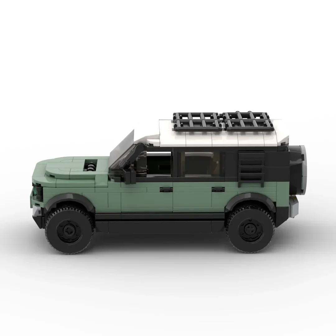 InhawBrick Speed Racing Sport Fahrzeug Racer Defender110P400 Auto Baustein Erwachsene Ziegel Sets Modell Spielzeug für Kinder