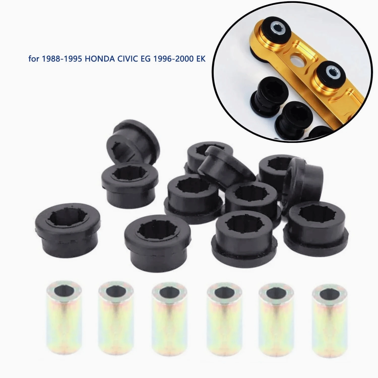 

AAE-racing car accessories Lower Control Arm Bushing Kit for 1988-1995 HONDA CIVIC EG 1996-2000 EK
