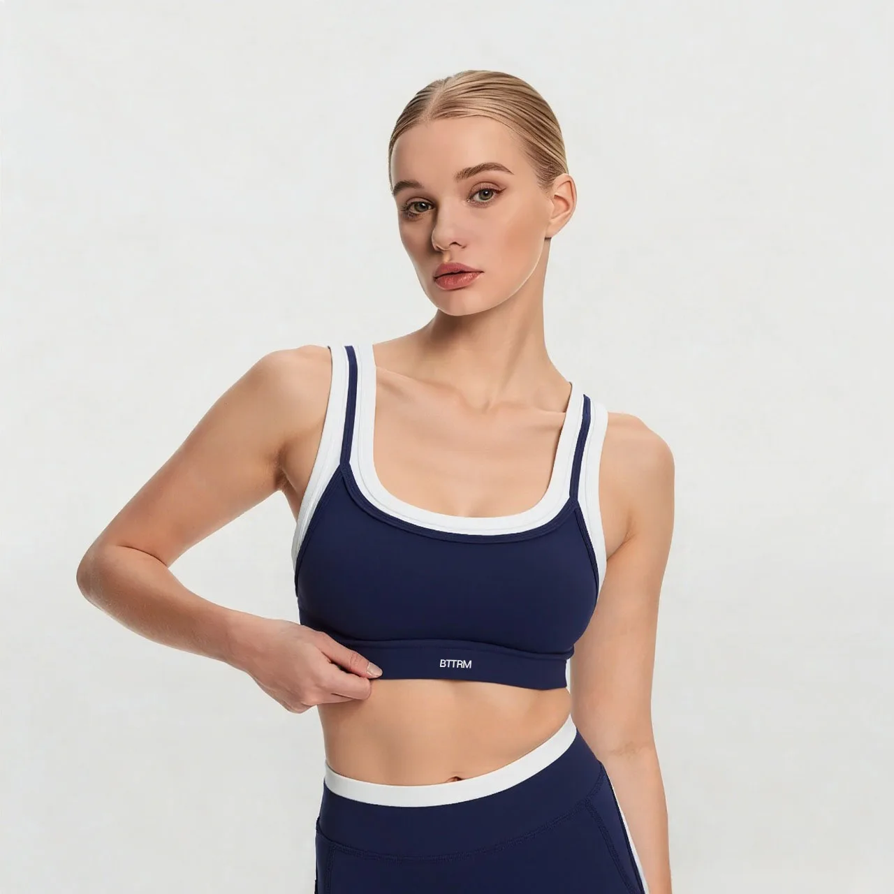 BetterMe Yoga Underwear Women Sports Bra  Proof Gym Workout Fitness Push up Top Yoga Running Active Sportswear Vest Bra
