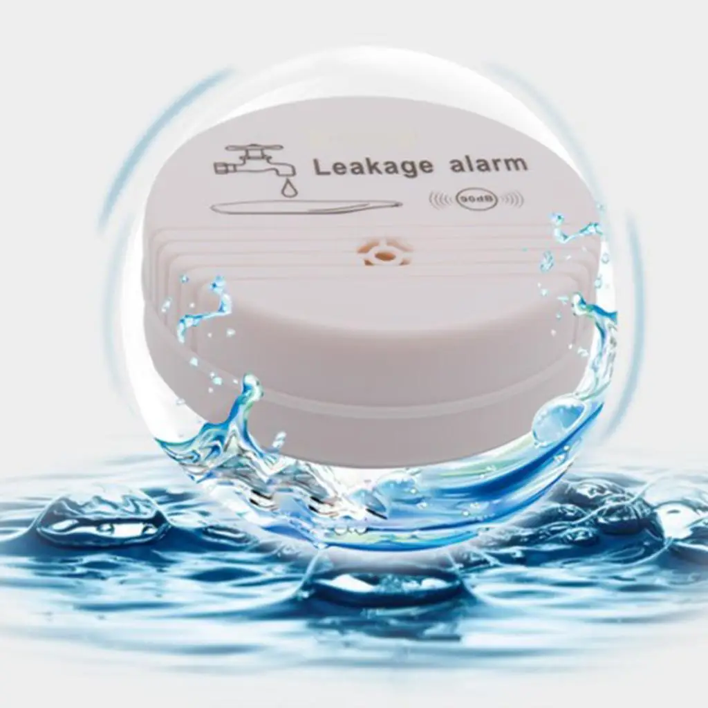 DC9V 0.15A Water Leakage Alarm Sensor Detector for bathroom and kitchen Hotel