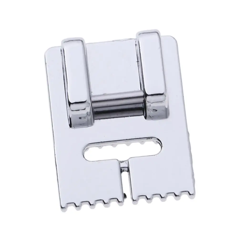 9 Groove Pintuck Presser Foot Durable Metal Sewing Tool Accessories for Domestic Machine Light Fabrics Tailoring