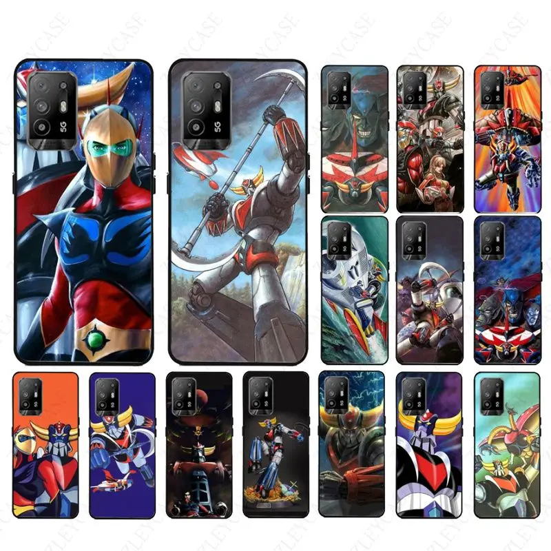 funda UFO Robot Grendizer Phone cover For OPPO A94 A74 A9 A5 A53 A73 2020 A57 A76 A96 4G A54 A78 A95 A98 A72 5G Cases coque