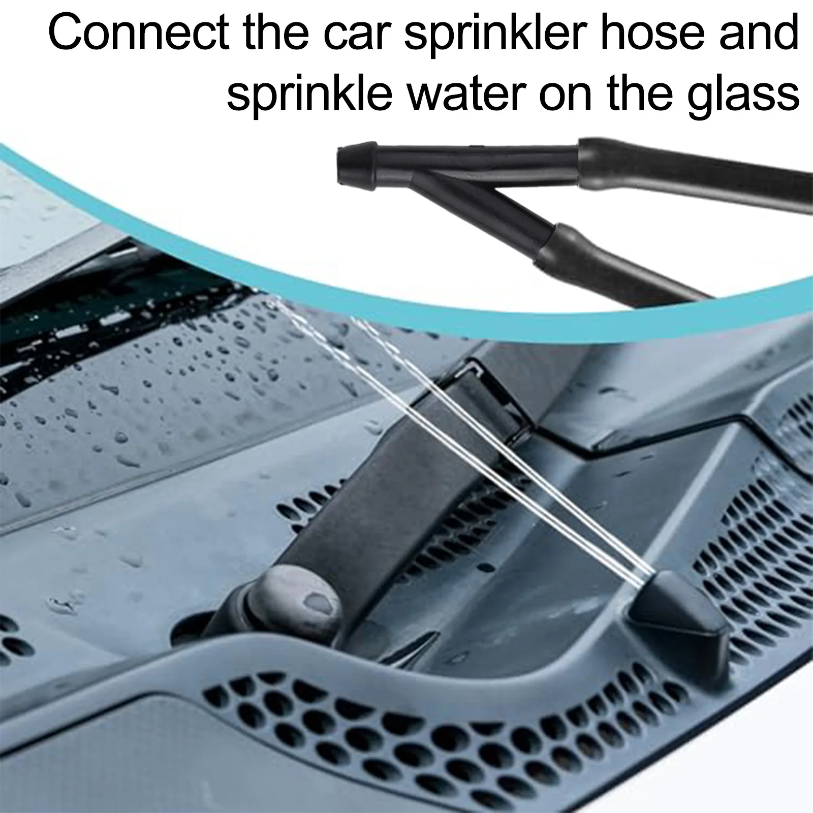 자동차 세탁기 호스 커넥터 호스 커넥터 세트 Y 커넥터 설치가 용이함 I 커넥터 견고한 플라스틱 T 커넥터