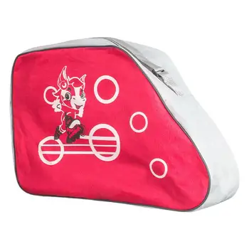 רולר שקיות עבור נשים דמות החלקה תיק גלגיליות גלגיליות גלגיליות גלגליות תיק רולר מתכוונן עבור תרמיל גב להחליק על גב