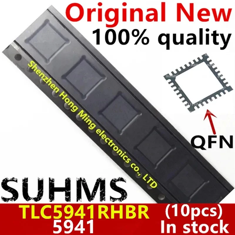 (10piece)100% New TLC59116IRHBR TLC59116 Y59116 TLC5941RHBR TLC5941 5941 QFN-32