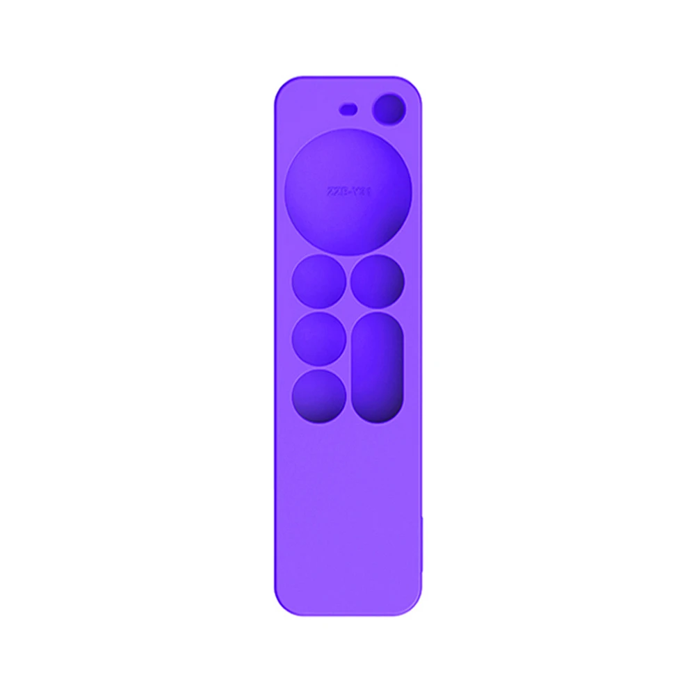 Silicone Dustproof Remote Control Cover for Apple TV 4K Shock-Resistant Case Bag