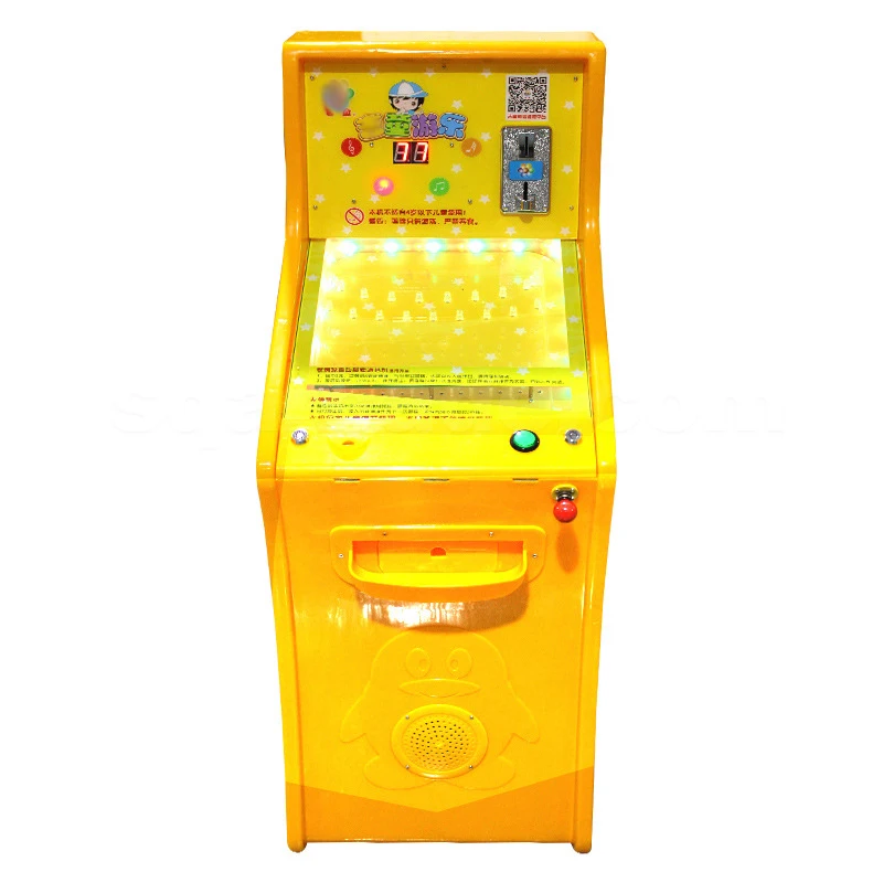 

Gold Amusement Coin Operated Arcade Game Machines Educational Toy Electronic Pinball Vending Machine