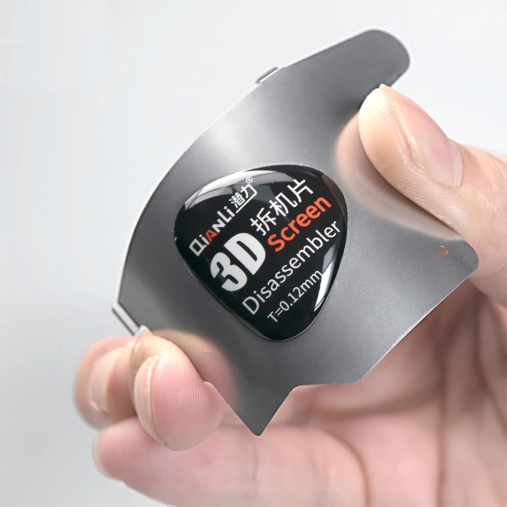 QianLi-tarjeta de desmontaje 3D, herramientas de desmontaje de pantalla para teléfono móvil, separación de pantalla LCD, capas abiertas con lado doblado