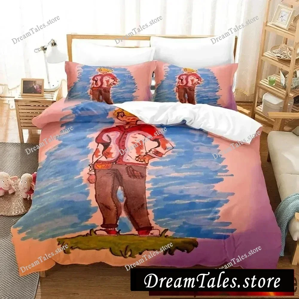 3D Print Tommyinnit Sunday Club Bedding Set Duvet Cover Bed Set Quilt Cover Pillowcase Comforter King Queen Size Boys Adult741