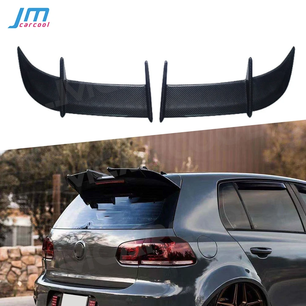 Carbon fiber Material Rear Roof Spoiler Auto Car Decoration For Volkswagen VW Golf 6 MK6 VI GTI R20 2010 - 2013 Not for Standard