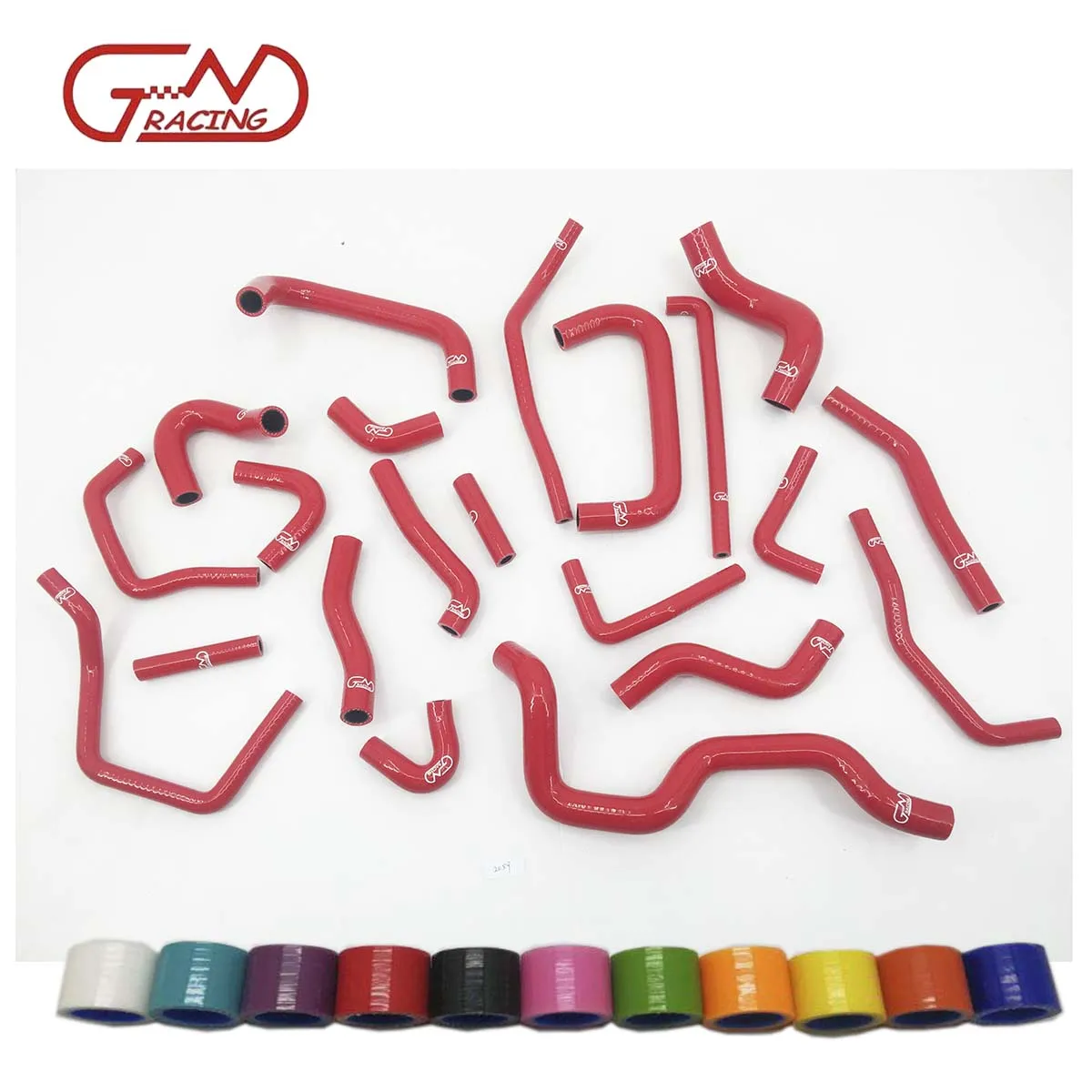 Fit Toyota MR2 Turbo 2.0L 3SGTE Rev2 LHD 1991 Silicone Ancillary Heater Hose Kit