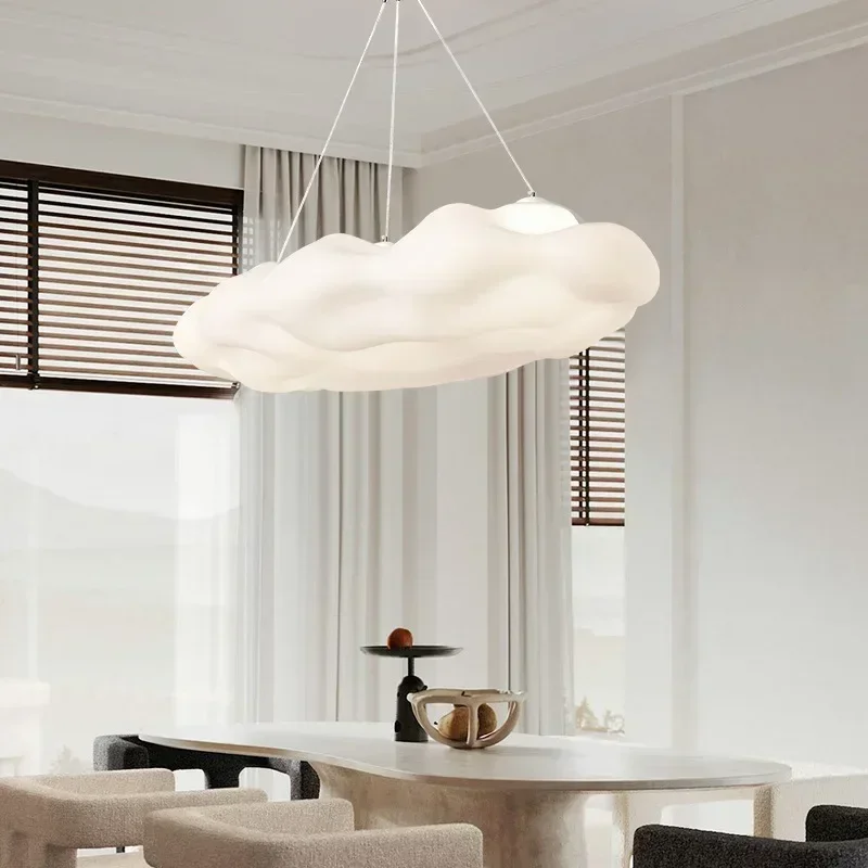 

SANDYHA Nordic Cloud Pendant Lights for Living Room Kitchen Island Chandeliers Dining Table Lighting Bedroom Decoration Home