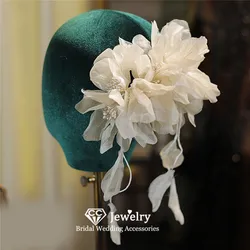 CC Flower Hairbands Women Hair Accessories Wedding Headbands Engagement Headpiece Bridesmaids Wreath Forest Style Headdress M518