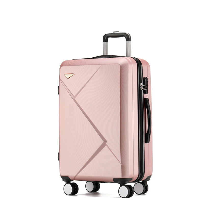 Best selling Factory Trolley Hard Case abs luggage suitcases  with wheels and password lock travel bag luggage for outdoor