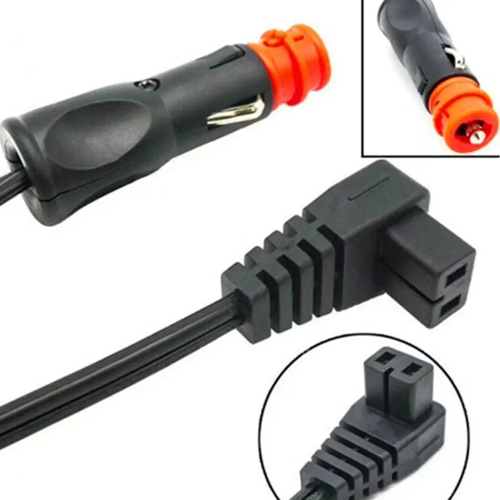 2/3/4M 18awg 12V/24V Draagbare Auto Koelkast Stroomkabel Ingebouwde 15a Zekering Auto Koelkast Verwarming Verlengkabel