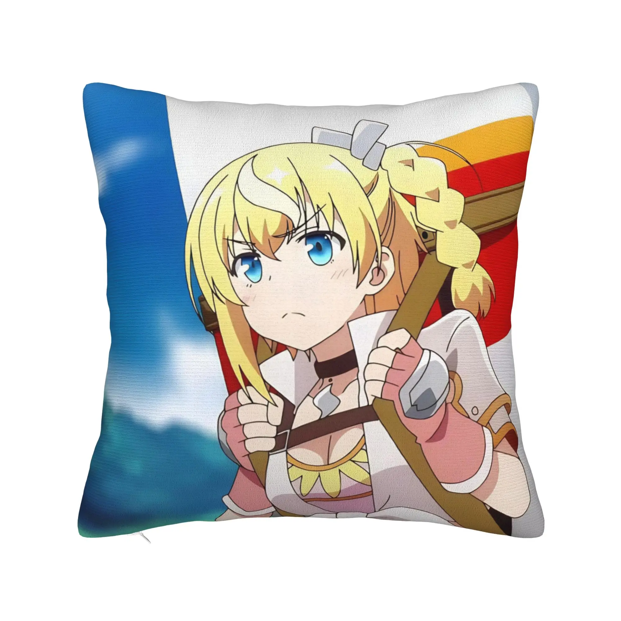 Reborn As A Vending Machine Pillow Cover Merch Printed Cushion Cover Decorative  Throw Pillow Case Cover Living Room Multi Size