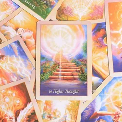 10.4x7.3cm Oracle of The Angels: Healing Messages From The Angelic Realm 44 Pcs Oracle Cards