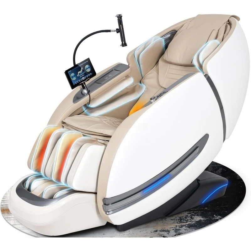Zero Gravity Massage Chair Manufacturer  4D Zero Gravity Massage Chair with Bluetooth Full Body Airbags