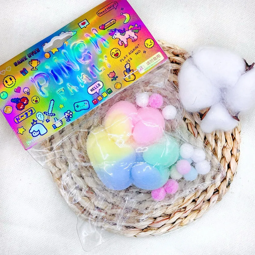 Geschenk Katze Fuß Squeeze Spielzeug TPR Katze Pfote Stress Relief Spielzeug Reduzieren Stress Antistress Zappeln Spielzeug Junge