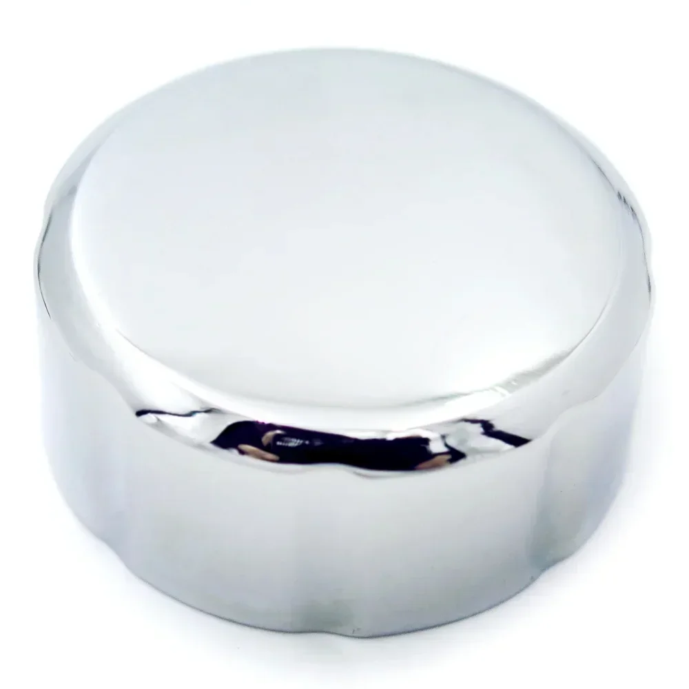 Motorcycle Fluid Reservoir Cap Plain Surface for Universal Motor with Outside Diameter 40mm 1998-2003 Suzuki TL1000R