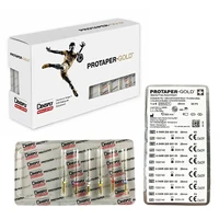 Instrumento rotativo Dental Protaper dorado, limas de motor flexibles de activación de calor para herramienta de conducto radicular, herramienta de Material de odontología, 1 unidad