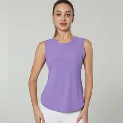 Yoga Sport Shirt Quick Drying Yoga Blouse Fitness Stitched Casual Sports Top Summer Short Sleeve Sport T-Shirt For Women 2023