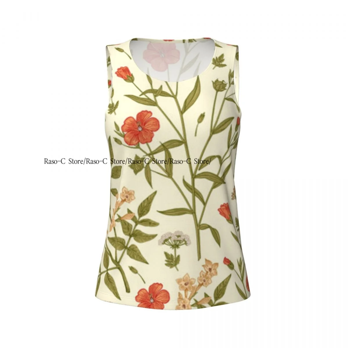 ผู้หญิงเสื้อกีฬาโยคะหลวมเสื้อด่วนแห้งออกกําลังกายเสื้อกีฬา Linum Flax Jasmine Hemlock Tree Wildflowers โยคะเสื้อ