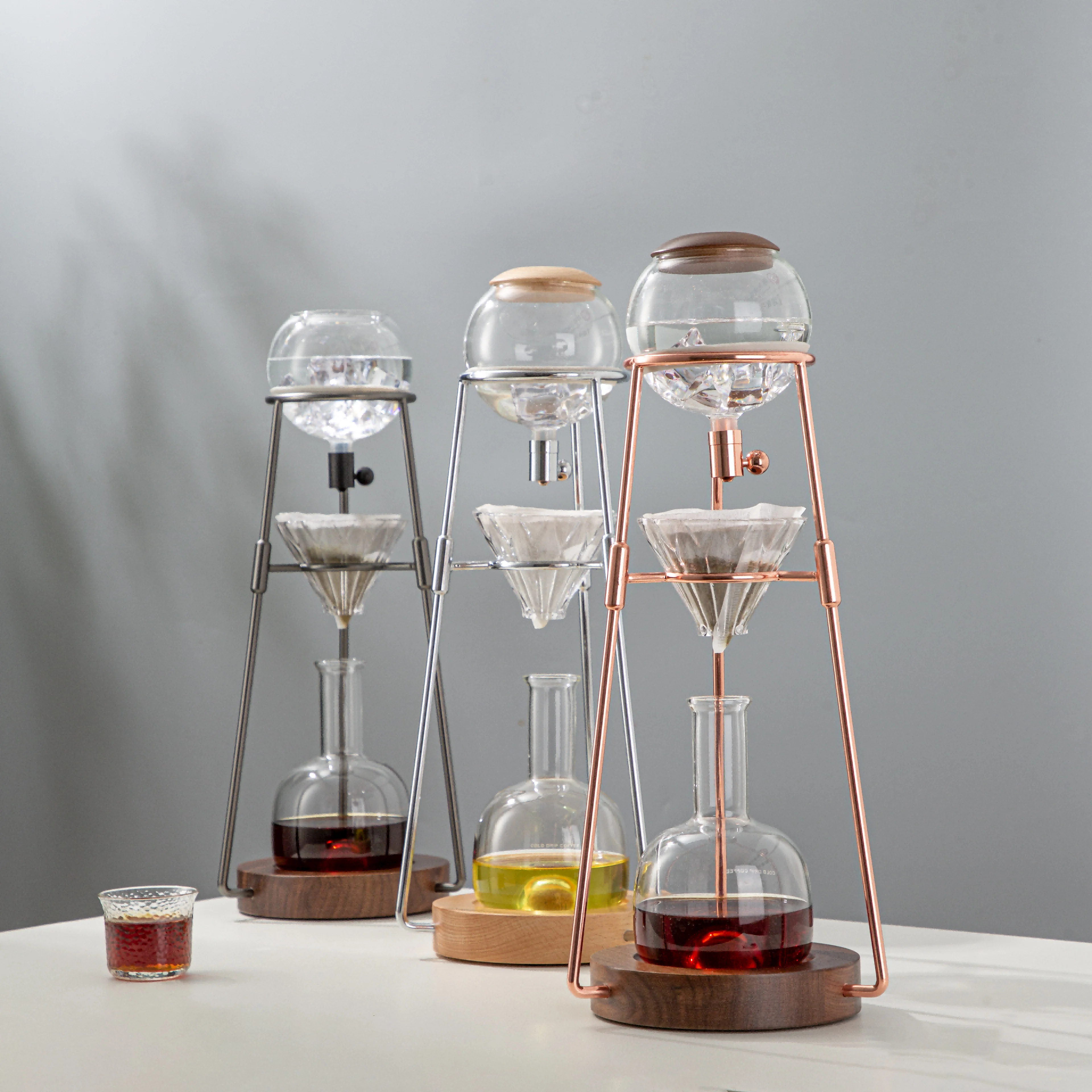 zeroHero Dingyuan cold coffee drip tower home cold coffee maker cold brew tower for Iced Coffee