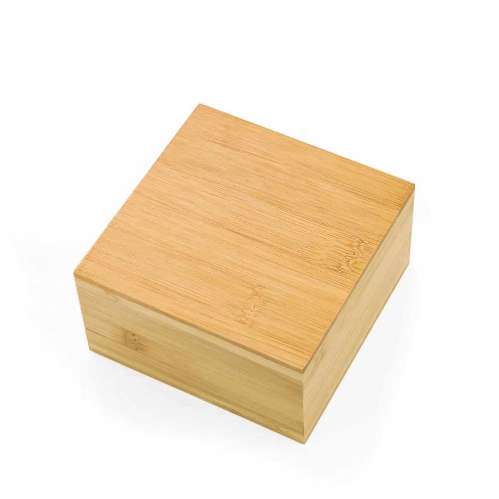 Vintage Natural Bamboo Box Euphotic Wooden Storage Collection Organizer Craft Handmade Jewelry Case Watches Container Home Bin