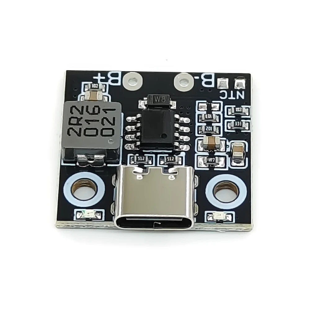 1S 5V 2.8/3.6A Lithium Battery Charge Module Boost Power Board Type-C Interface Over Charge Over Temperature Multi-protection